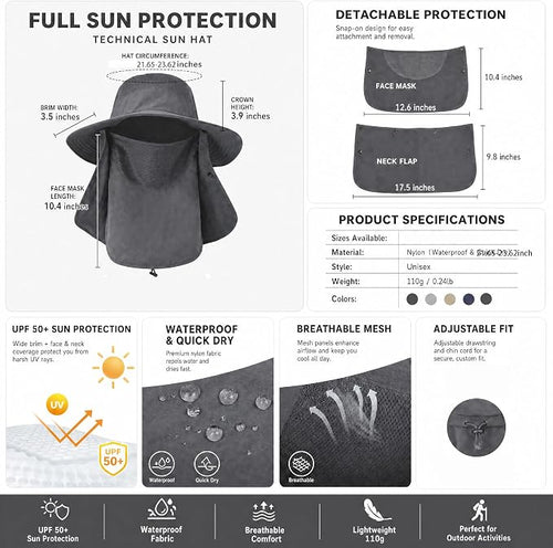 HeatGuard Sun Cooling Hat