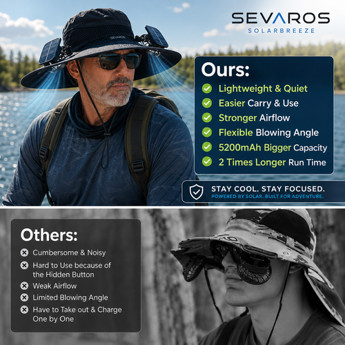 HeatGuard SolarBreeze Hat